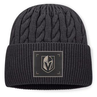 Men's Fanatics Charcoal Vegas Golden Knights Road Phantom Oversized Cuffed Knit Hat