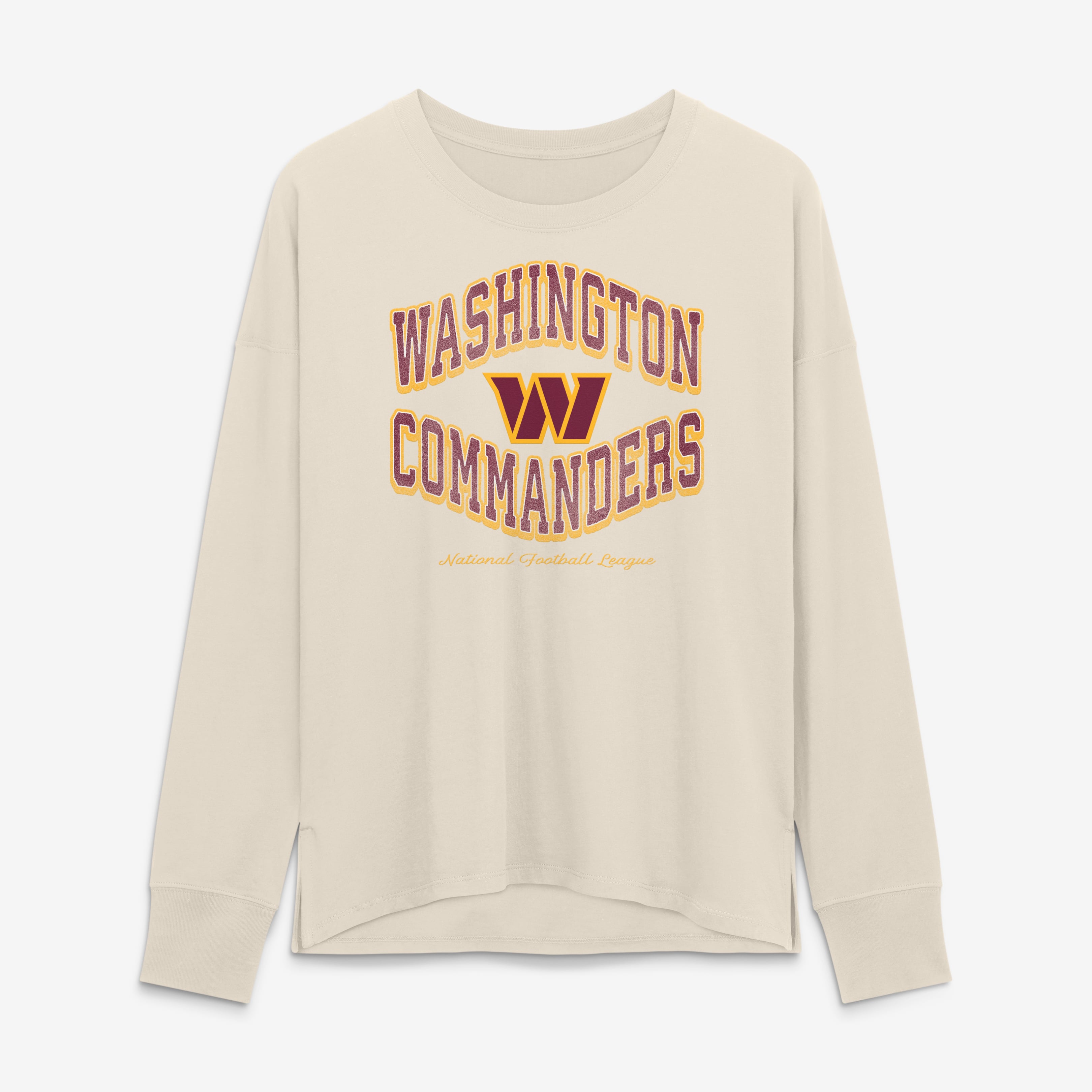 Women’s Fanatics Cream Washington Commanders Heritage Legacy Long Sleeve T-Shirt Women’s Fanatics Cream Washington Commanders Heritage Legacy Long Sleeve T-Shirt