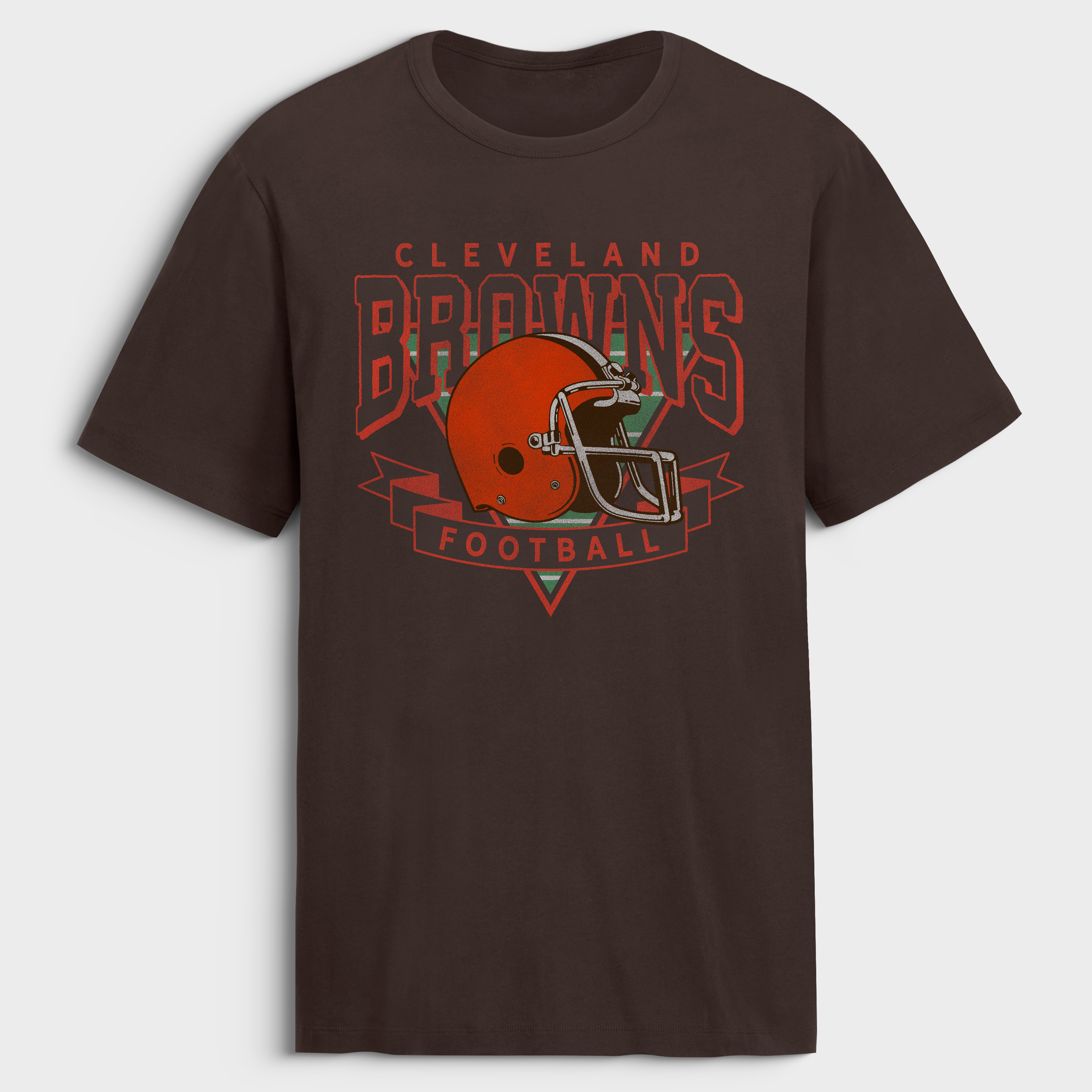Men’s Fanatics Brown Cleveland Browns Old Fashion Rushing Legacy Cotton T-Shirt Men’s Fanatics Brown Cleveland Browns Old Fashion Rushing Legacy Cotton T-Shirt