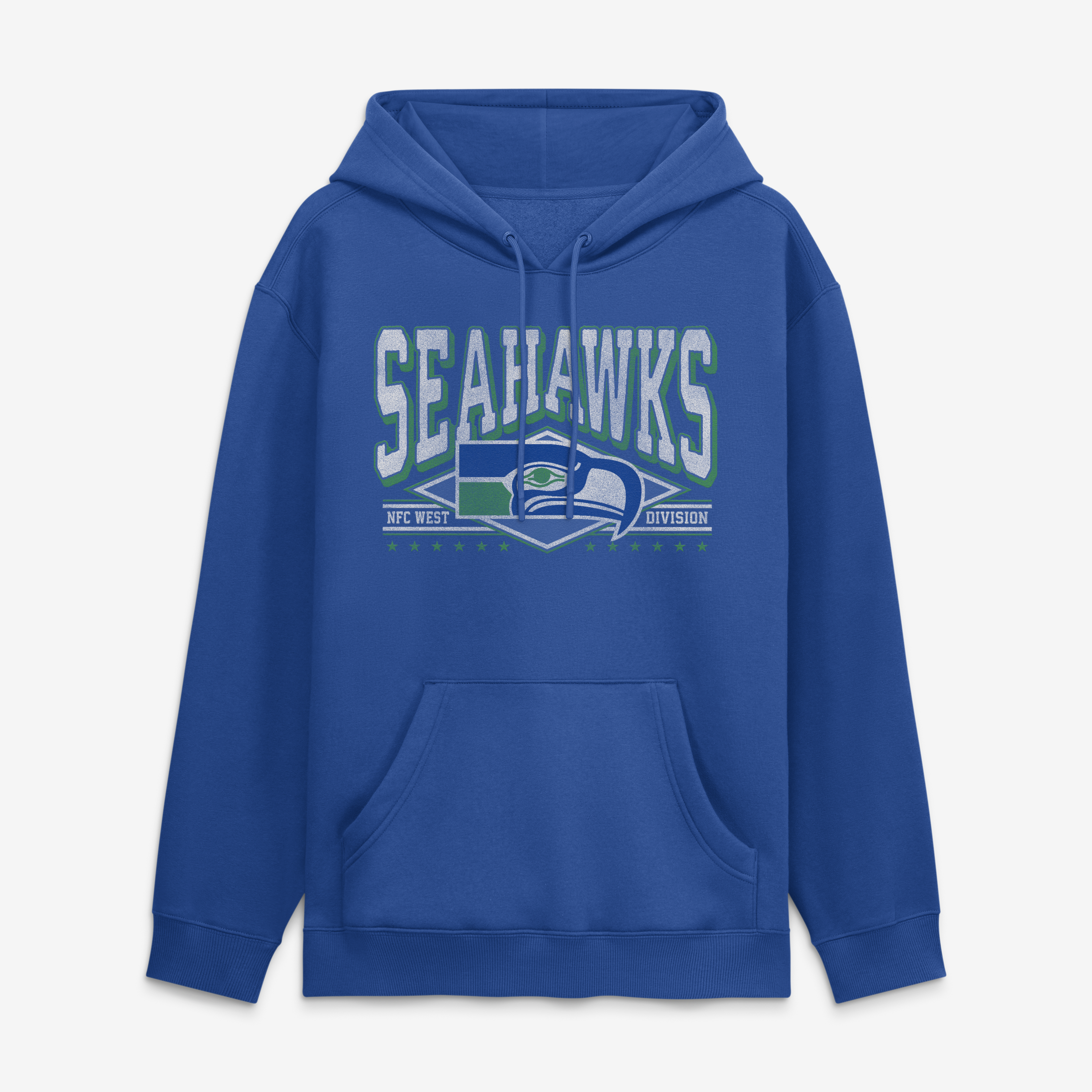 Fanatics Men's Royal Seattle Seahawks Delay Of The Game Legacy Fleece Hoodie - Royal