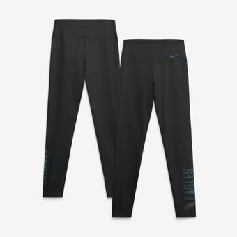 Women's Nike Black Philadelphia Eagles Primetime One High-Rise Dri-FIT Leggings