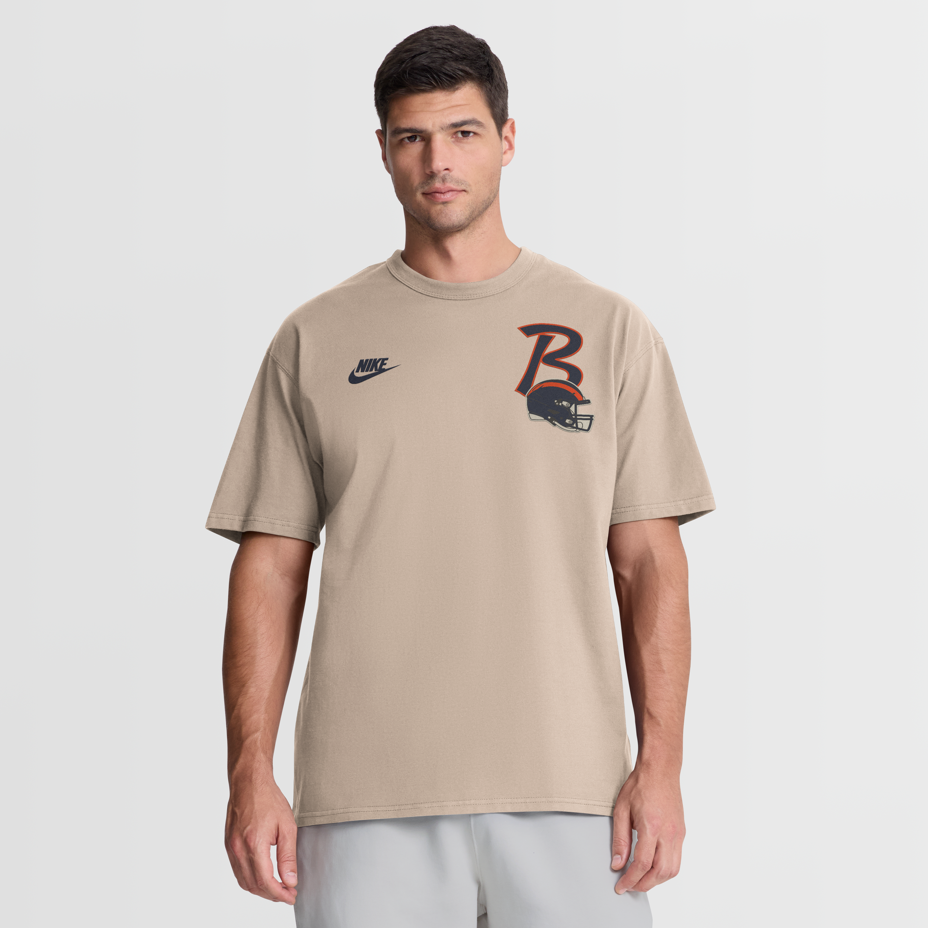 Men's Nike Sand Chicago Bears Night Primary Max90 T-Shirt