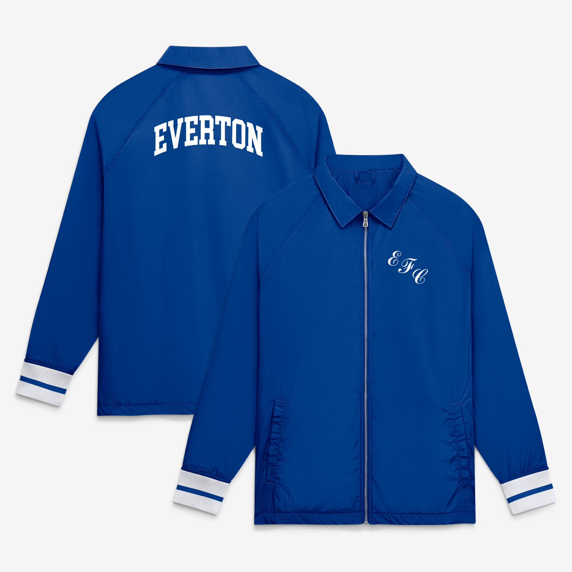 Men's Fanatics Royal Everton Classics Coach Full-Zip Jacket