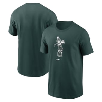 Men's Nike Green Michigan State Spartans Golf Sparty Sport T-Shirt