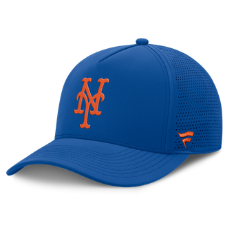 Men's Fanatics Royal New York Mets Perforated Adjustable Hat