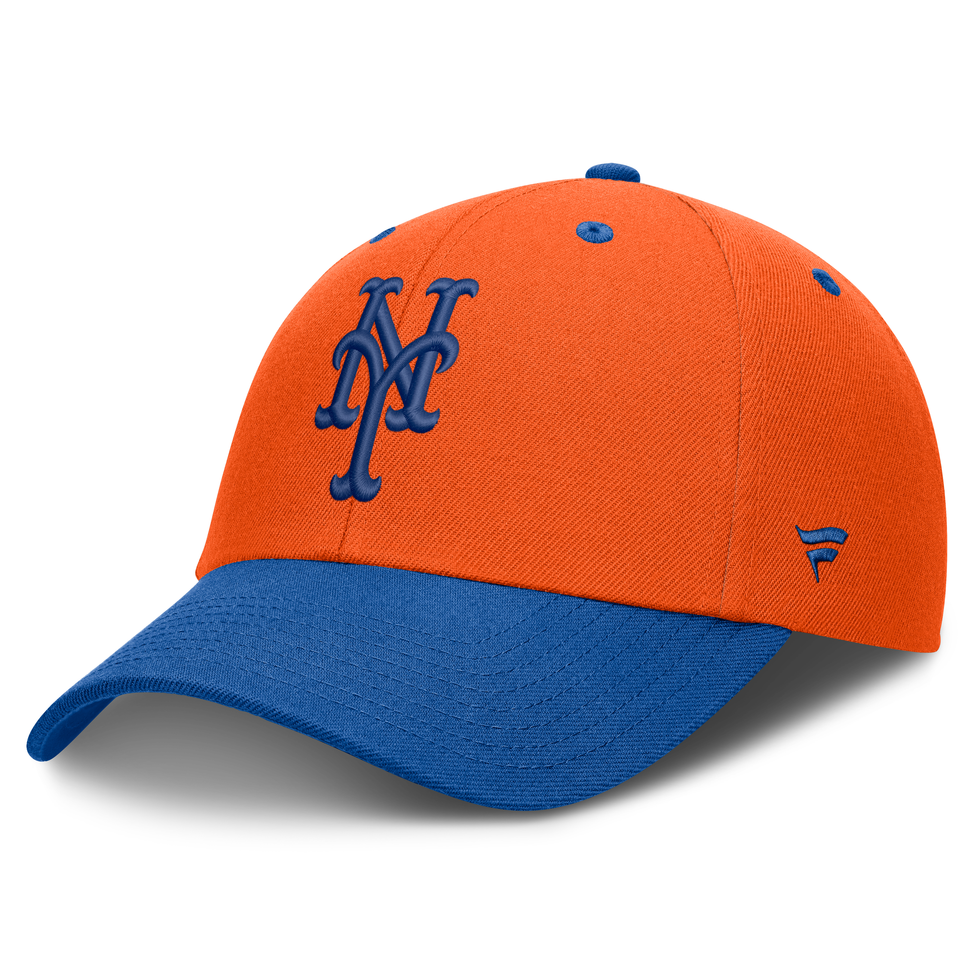 Men's Fanatics Orange New York Mets Leadoff Adjustable Hat