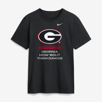 Men's Nike Black Georgia Bulldogs 2026 Sideline Dri-FIT T-Shirt