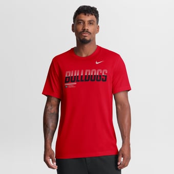 Men's Nike Red Georgia Bulldogs Sideline Legend Dri-FIT T-Shirt