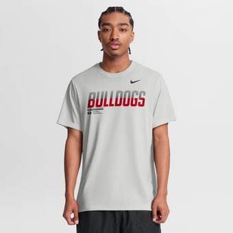 Men's Nike Gray Georgia Bulldogs Sideline Legend Dri-FIT T-Shirt