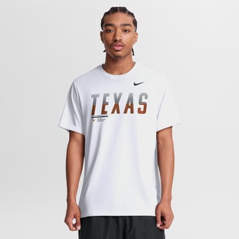Men's Nike White Texas Longhorns Sideline Legend Dri-FIT T-Shirt