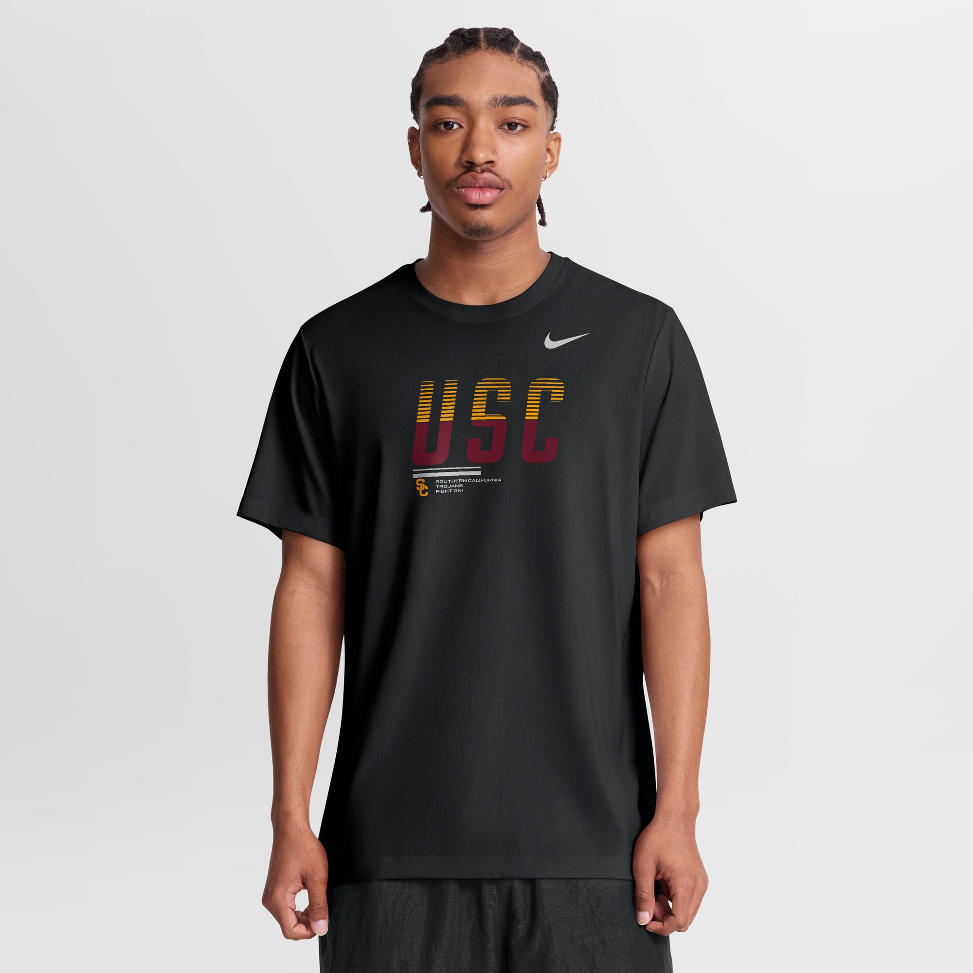 Men's Nike Black USC Trojans Sideline Legend Dri-FIT T-Shirt