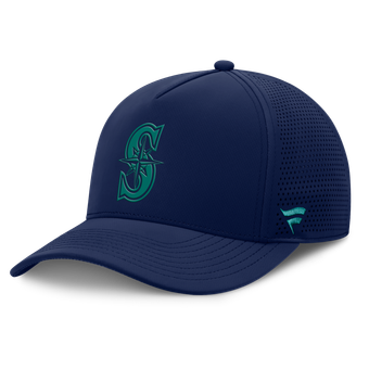 Men's Fanatics Navy Seattle Mariners Perforated Adjustable Hat
