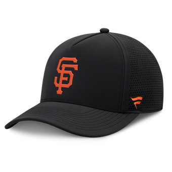 Men's Fanatics Black San Francisco Giants Perforated Adjustable Hat