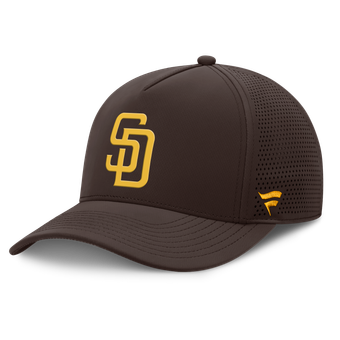 Men's Fanatics Brown San Diego Padres Perforated Adjustable Hat