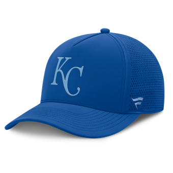 Men's Fanatics Royal Kansas City Royals Perforated Adjustable Hat