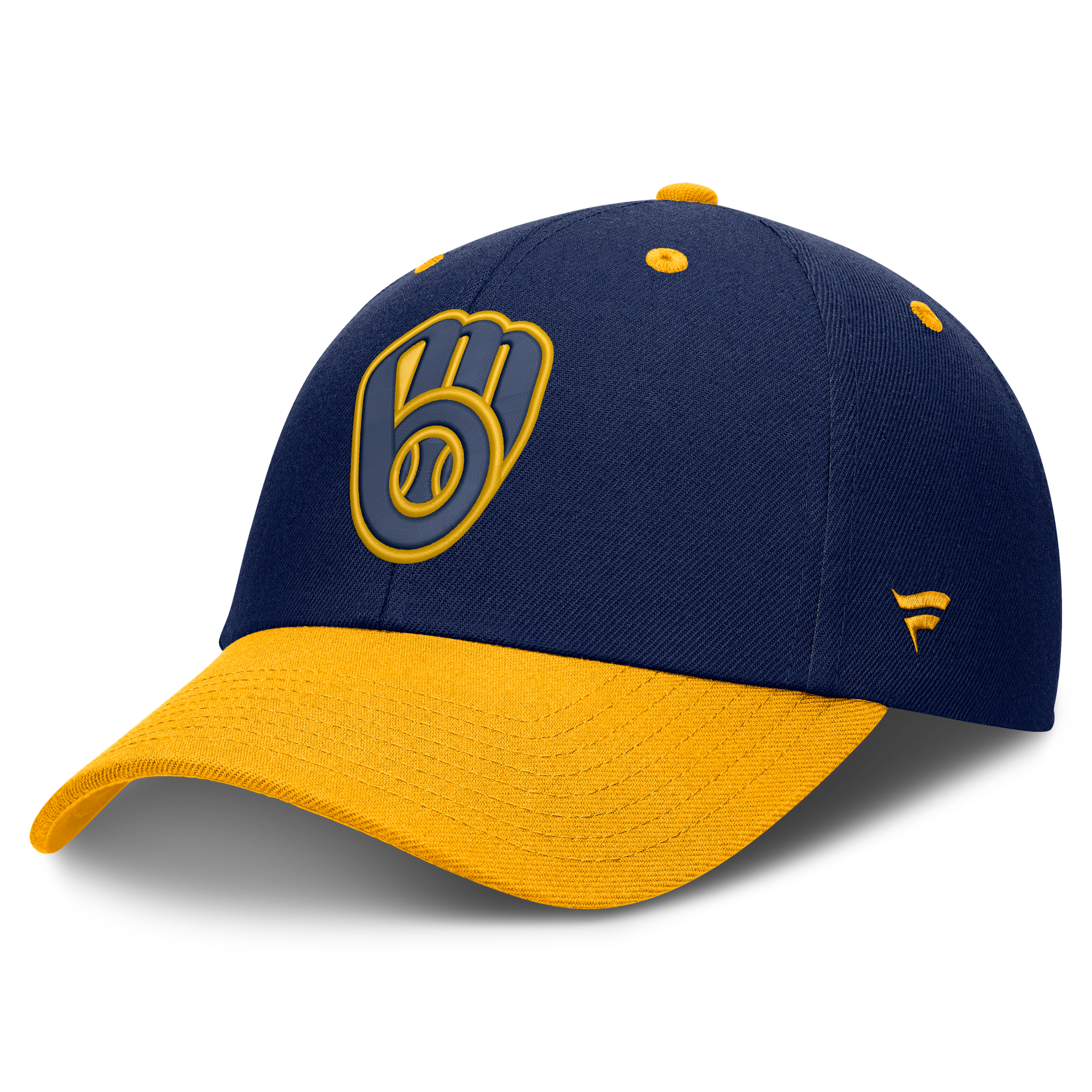 Men's Fanatics Navy Milwaukee Brewers Leadoff Adjustable Hat