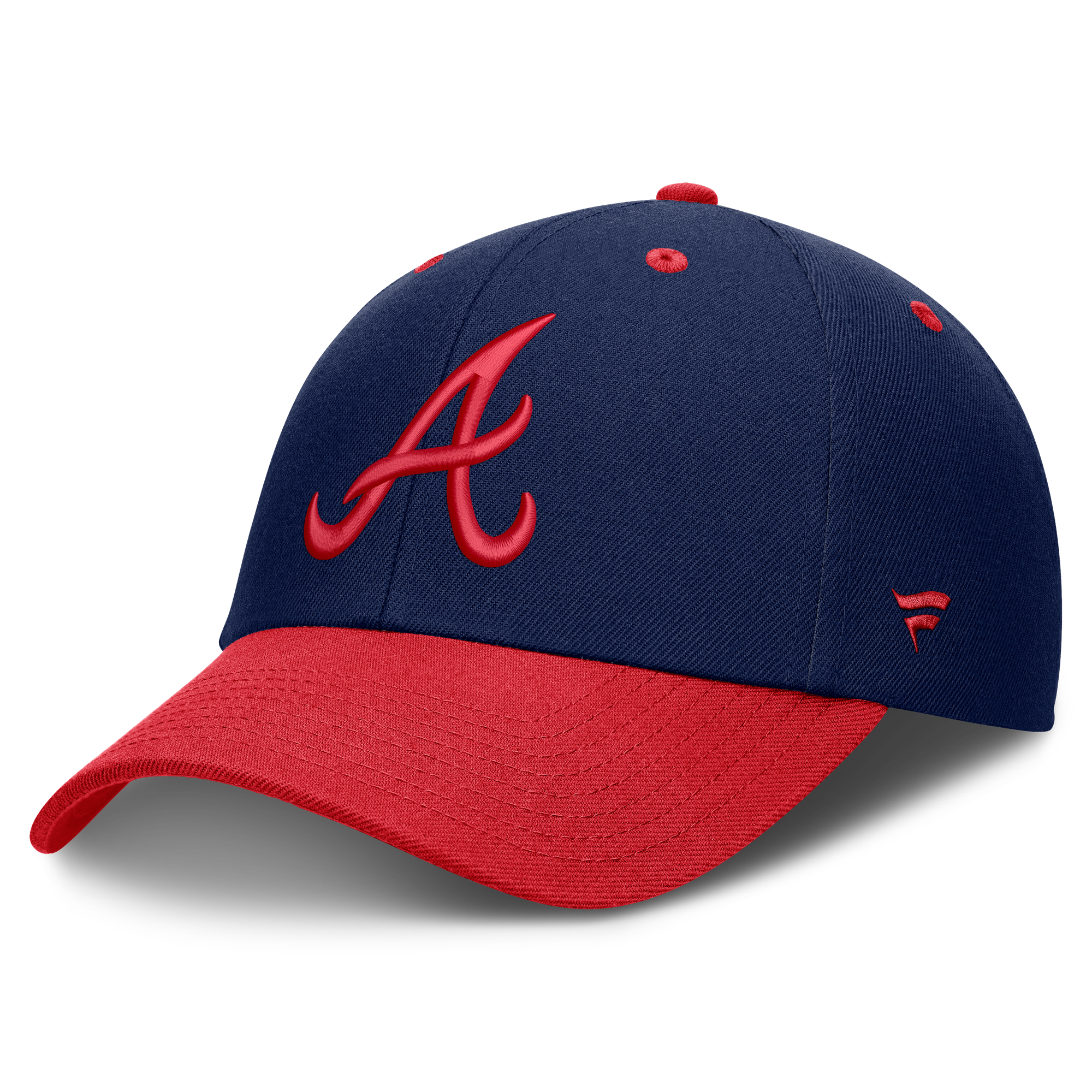 Men's Fanatics Navy Atlanta Braves Leadoff Adjustable Hat