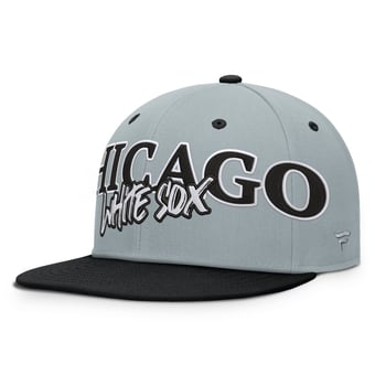 Men's Fanatics Gray Chicago White Sox Jersey Twill Fitted Hat
