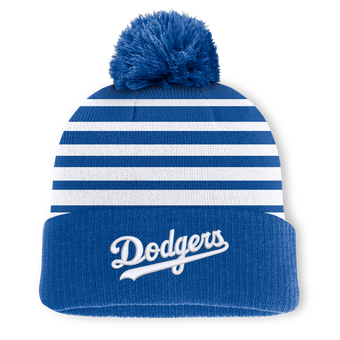 Men's Fanatics Royal Los Angeles Dodgers Gradual Knit Hat with Pom