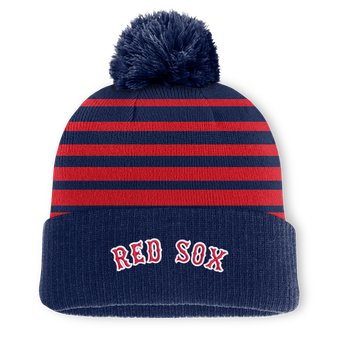 Men's Fanatics Navy Boston Red Sox Gradual Knit Hat with Pom