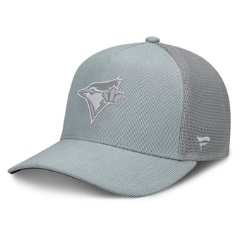 Men's Fanatics  Gray Toronto Blue Jays Corduroy Relief Trucker Adjustable Hat