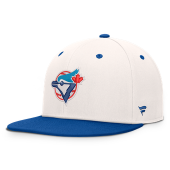 Men's Fanatics  Cream/Royal Toronto Blue Jays Heritage Ballpark Snapback Hat