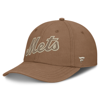 Men's Fanatics Brown New York Mets Level Up Herth Adjustable Hat