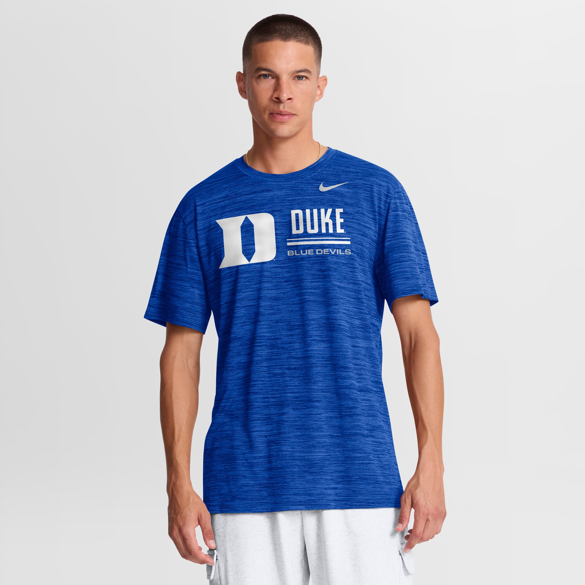 Men's Nike Royal Duke Blue Devils Sideline Velocity Dri-FIT T-Shirt