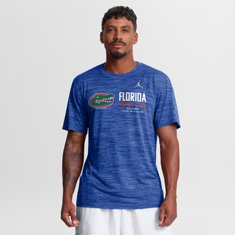 Men's Jordan Brand Royal Florida Gators Sideline Velocity Dri-FIT T-Shirt