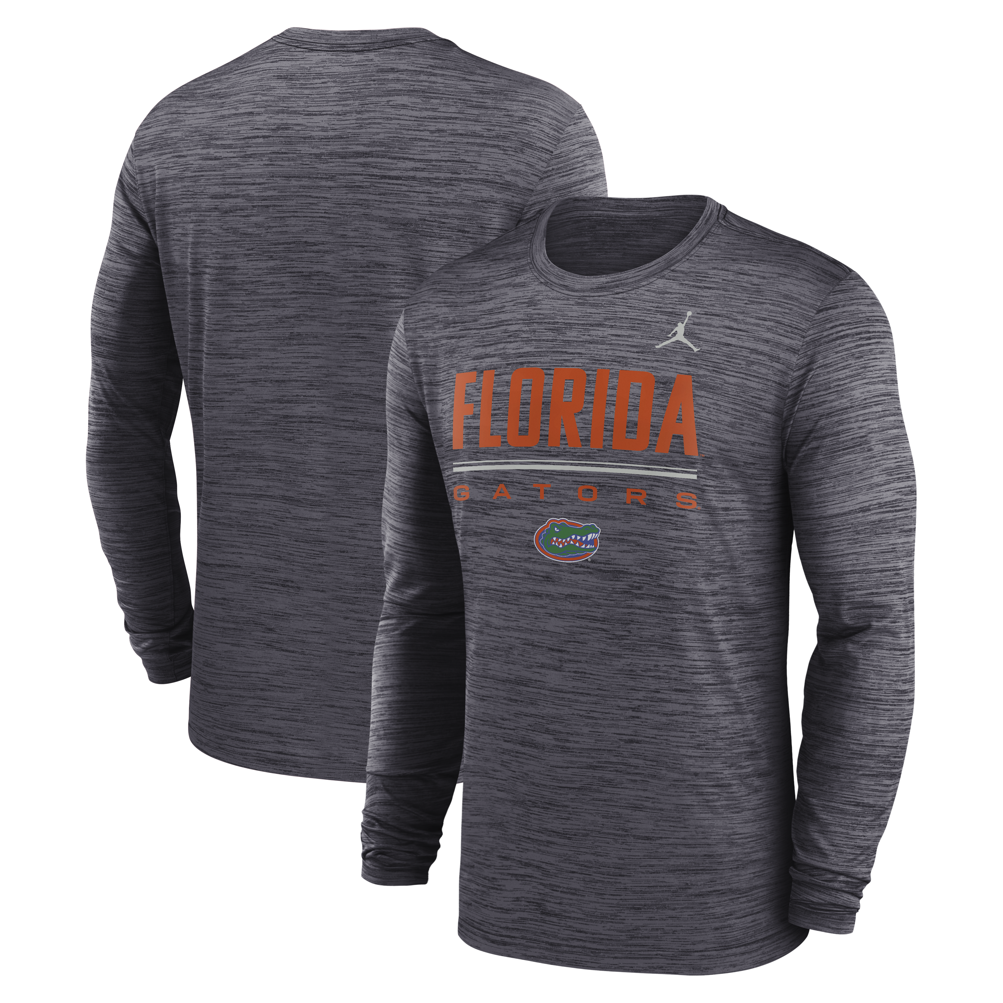 Men's Jordan Brand Black Florida Gators Sideline Velocity Dri-FIT Long Sleeve T-Shirt