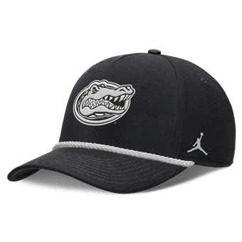Unisex Jordan Brand Black Florida Gators Rope Rise Adjustable Hat