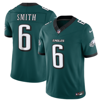 Men's Nike DeVonta Smith Midnight Green Philadelphia Eagles Team Vapor F.U.S.E. Stitched Limited Jersey
