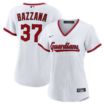 Women's Nike Travis Bazzana White Cleveland Guardians Home Replica Jersey