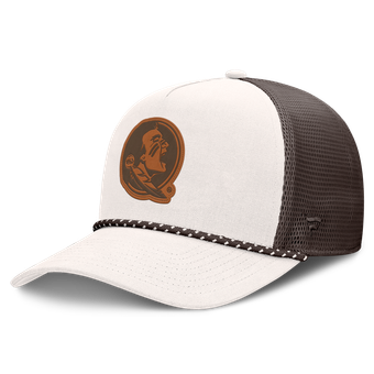 Men's Fanatics Natural Florida State Seminoles Bronco Trucker Adjustable Hat