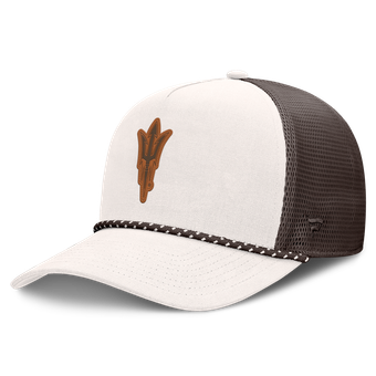 Men's Fanatics Natural Arizona State Sun Devils Bronco Trucker Adjustable Hat