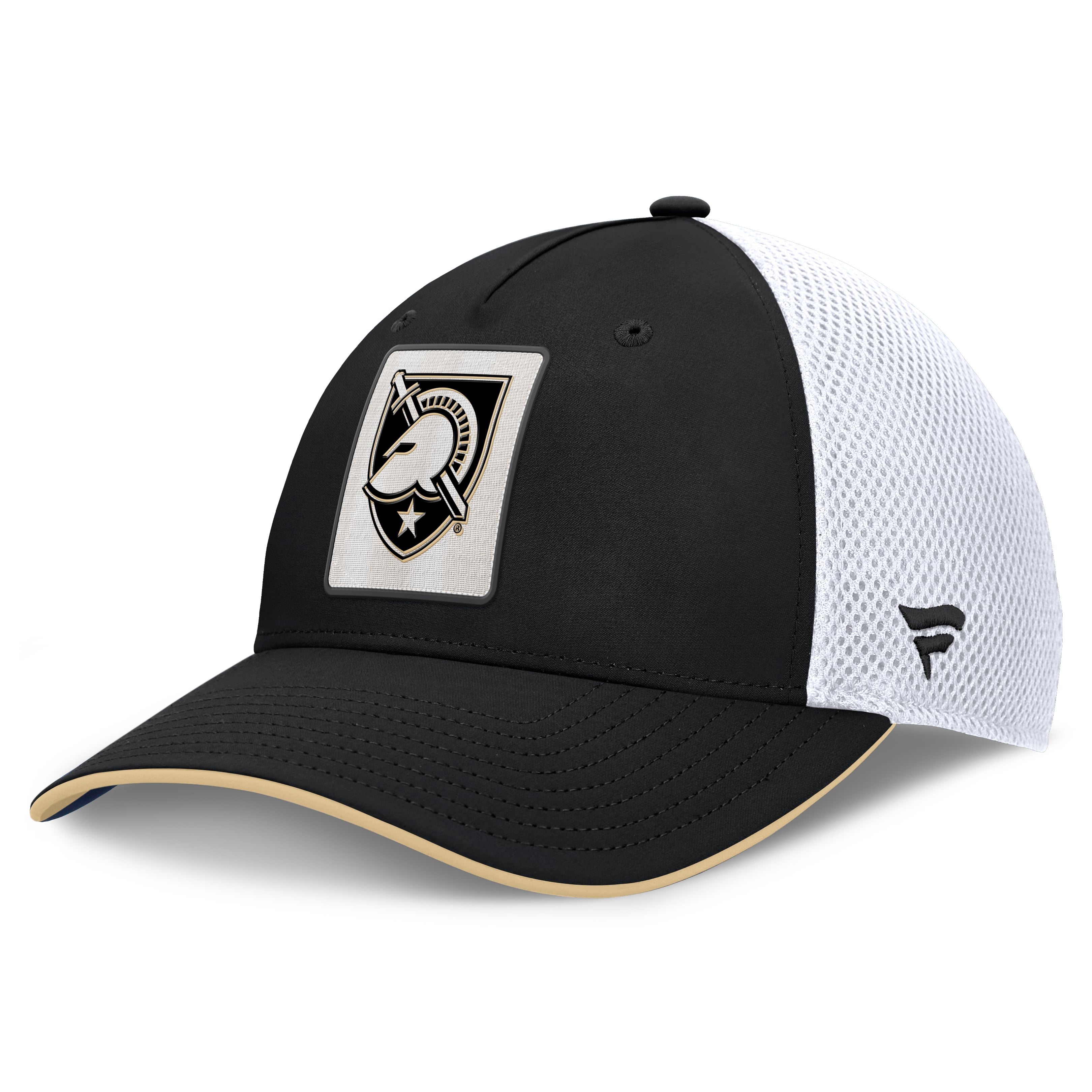 Men's Fanatics  Black Army Black Knights 5-Panel Matter Flex Hat