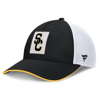 Men's Fanatics  Black USC Trojans 5-Panel Matter Flex Hat