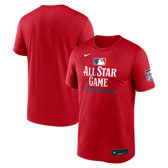 Men's Nike Red 2026 MLB All-Star Game Authentic Collection USA 250 Legend Dri-FIT T-Shirt