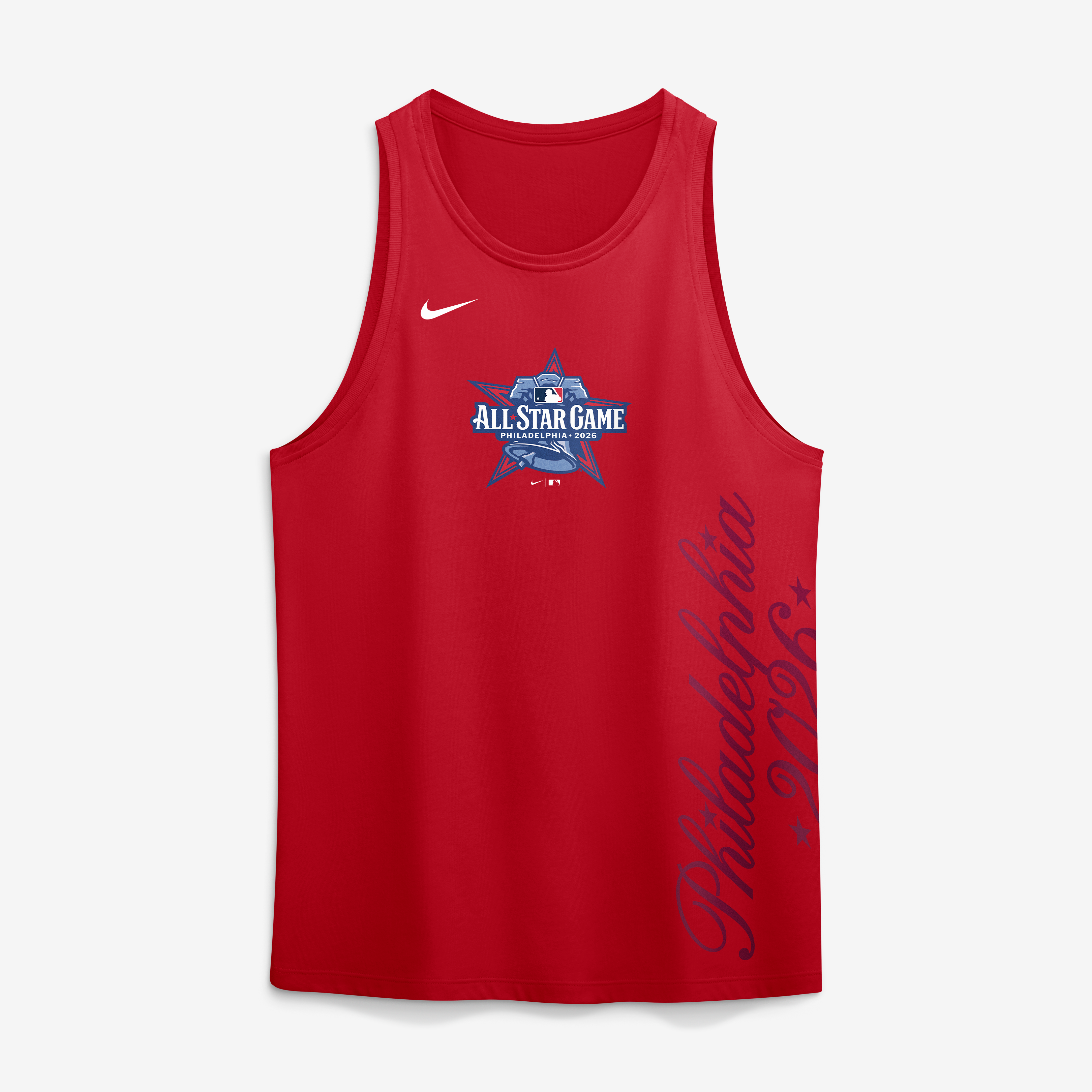 Women's Nike Red 2026 MLB All-Star Game Totally Fly Dri-FIT Tank Top