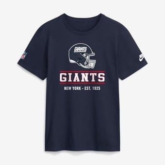 Men's Nike Navy New York Giants Sideline Alternate Final Sprint Dri-FIT T-Shirt