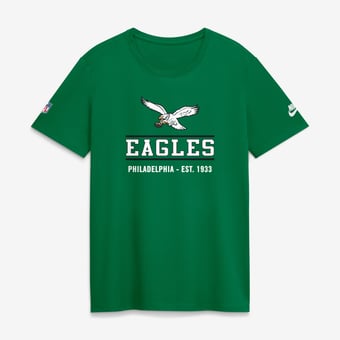 Women's Nike Kelly Green Philadelphia Eagles Sideline Alt Dri-FIT T-Shirt
