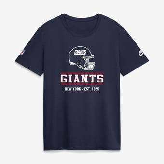 Women's Nike Navy New York Giants Sideline Alt Dri-FIT T-Shirt