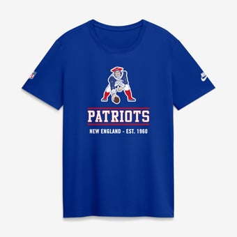 Women's Nike Royal New England Patriots Sideline Alt Dri-FIT T-Shirt
