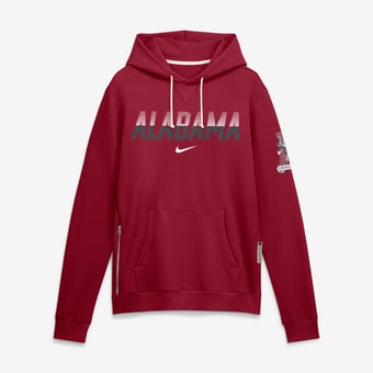 Men's Nike Crimson Alabama Crimson Tide 2026 Sideline Standard Issue Dri-FIT Hoodie