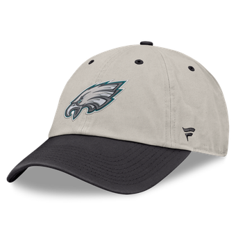 Men's Fanatics Beige/Charcoal Philadelphia Eagles Frame Adjustable Hat