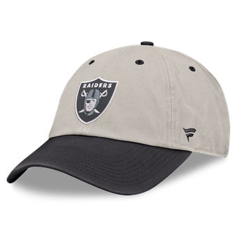 Men's Fanatics Beige/Charcoal Las Vegas Raiders Frame Adjustable Hat