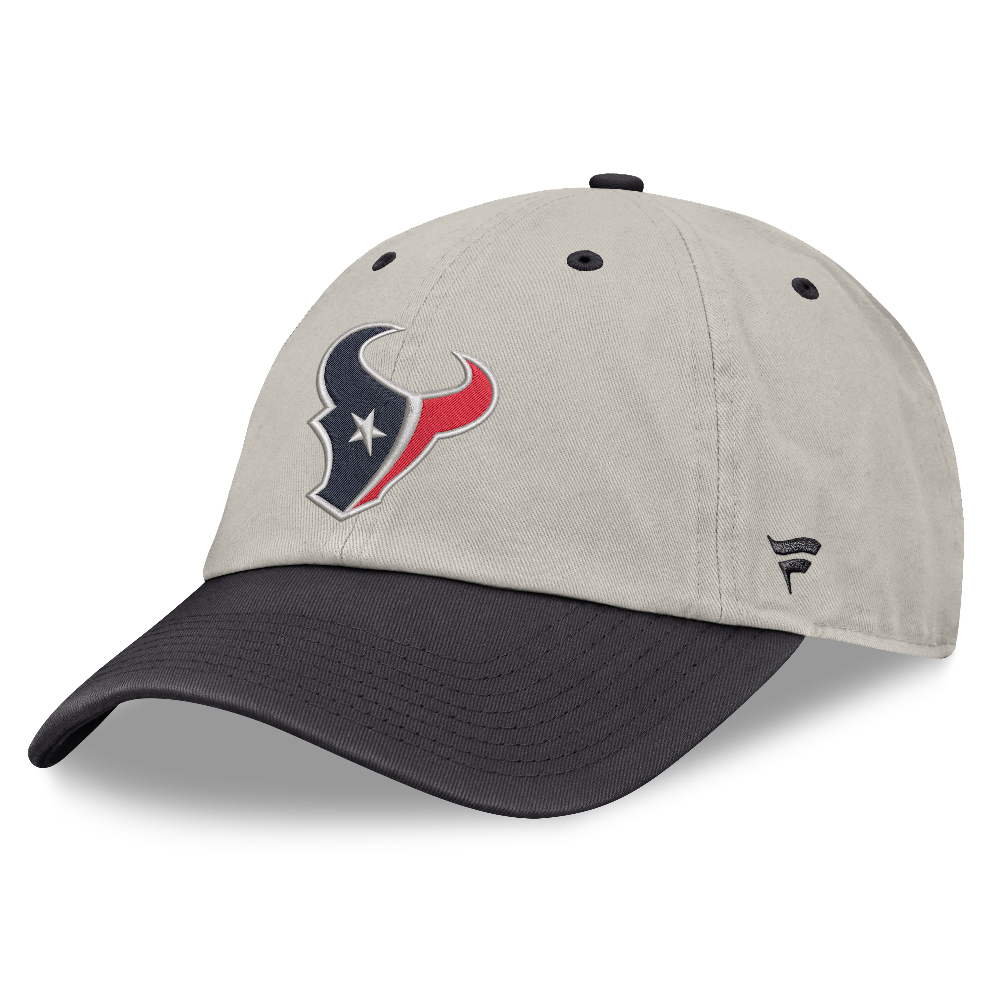 Men's Fanatics Gray/Charcoal Houston Texans Frame Adjustable Hat