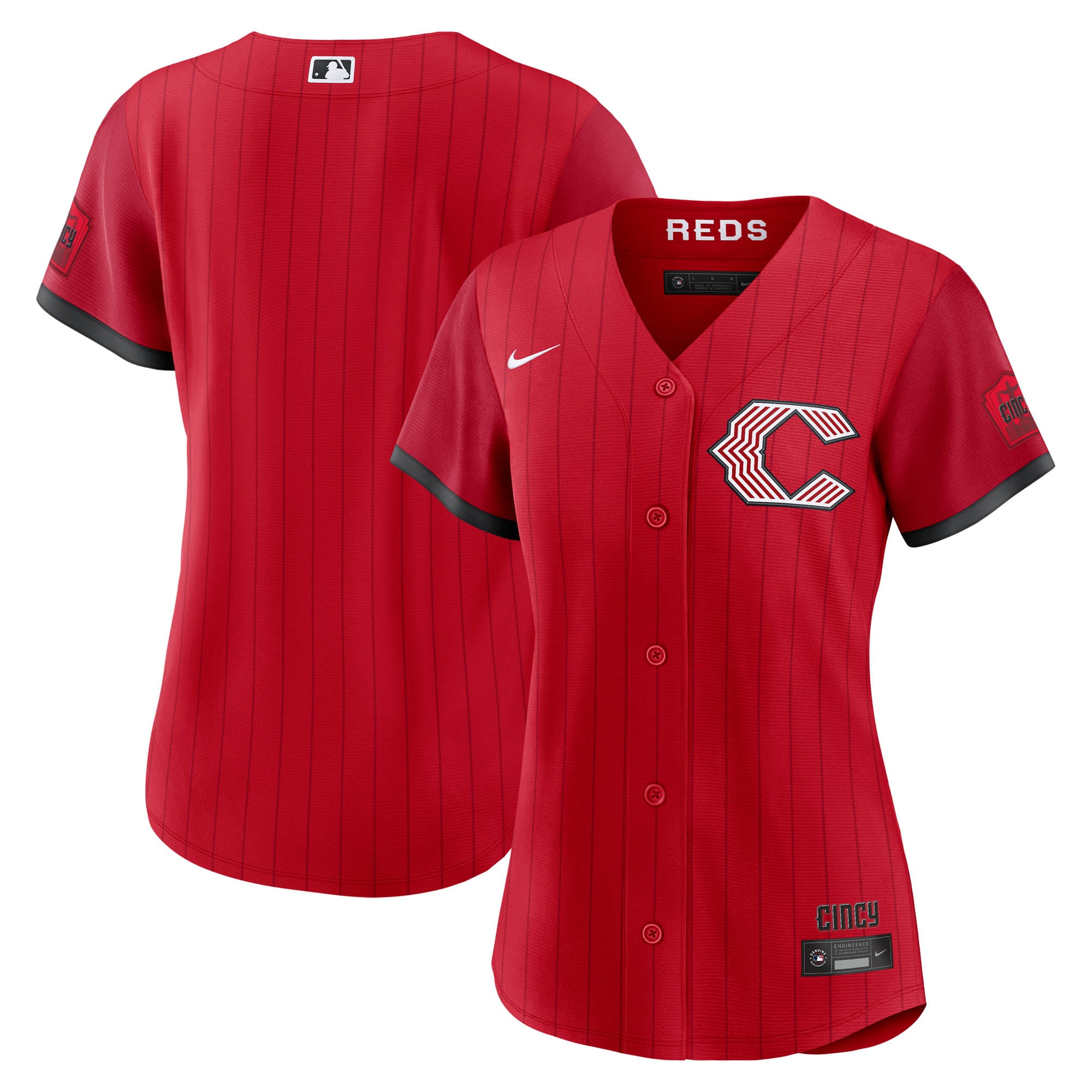 Women's Nike Red Cincinnati Reds 2026 City Connect Stadium Jersey