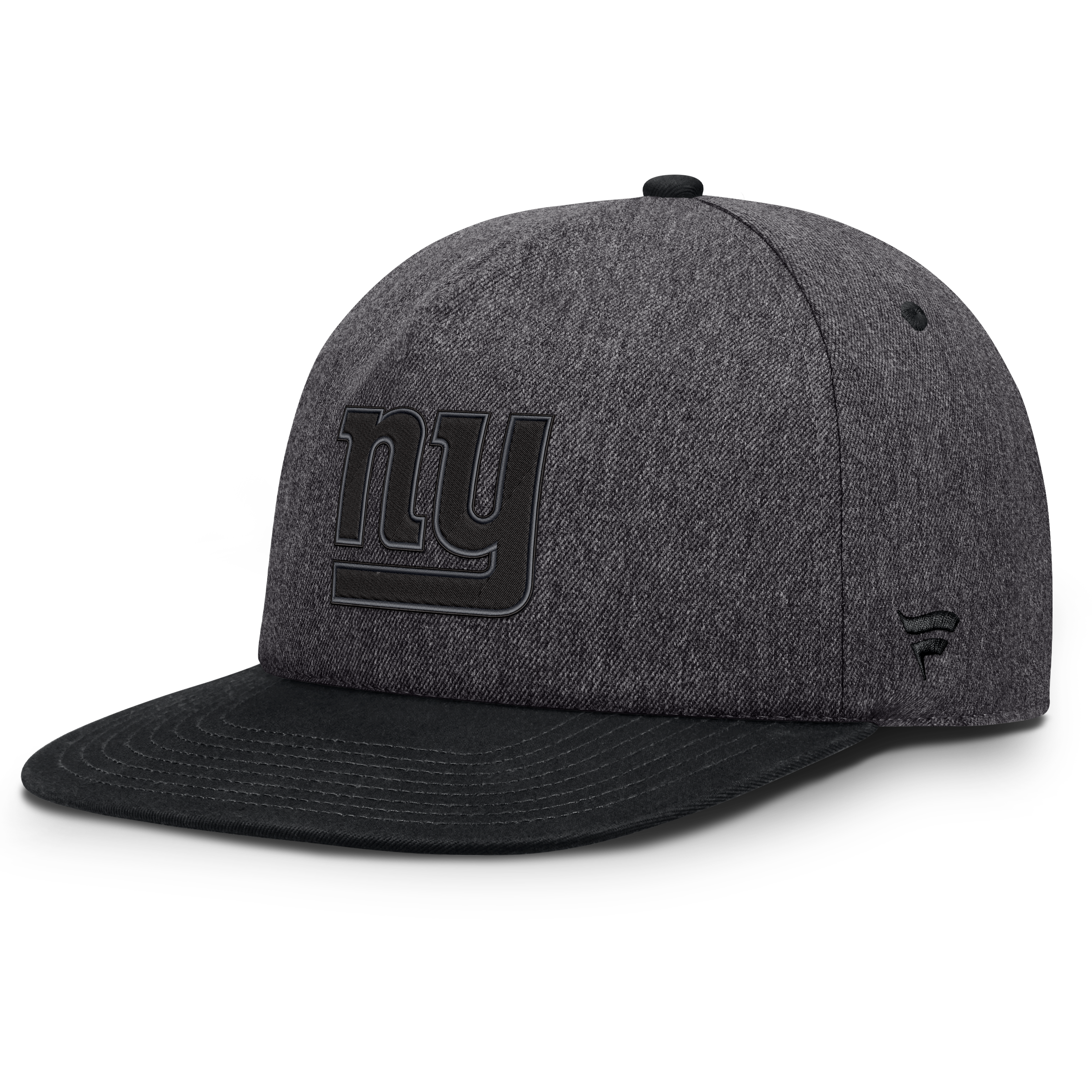 Men’s Fanatics Heather Gray/Charcoal New York Giants Clear Away Golfer Adjustable Hat