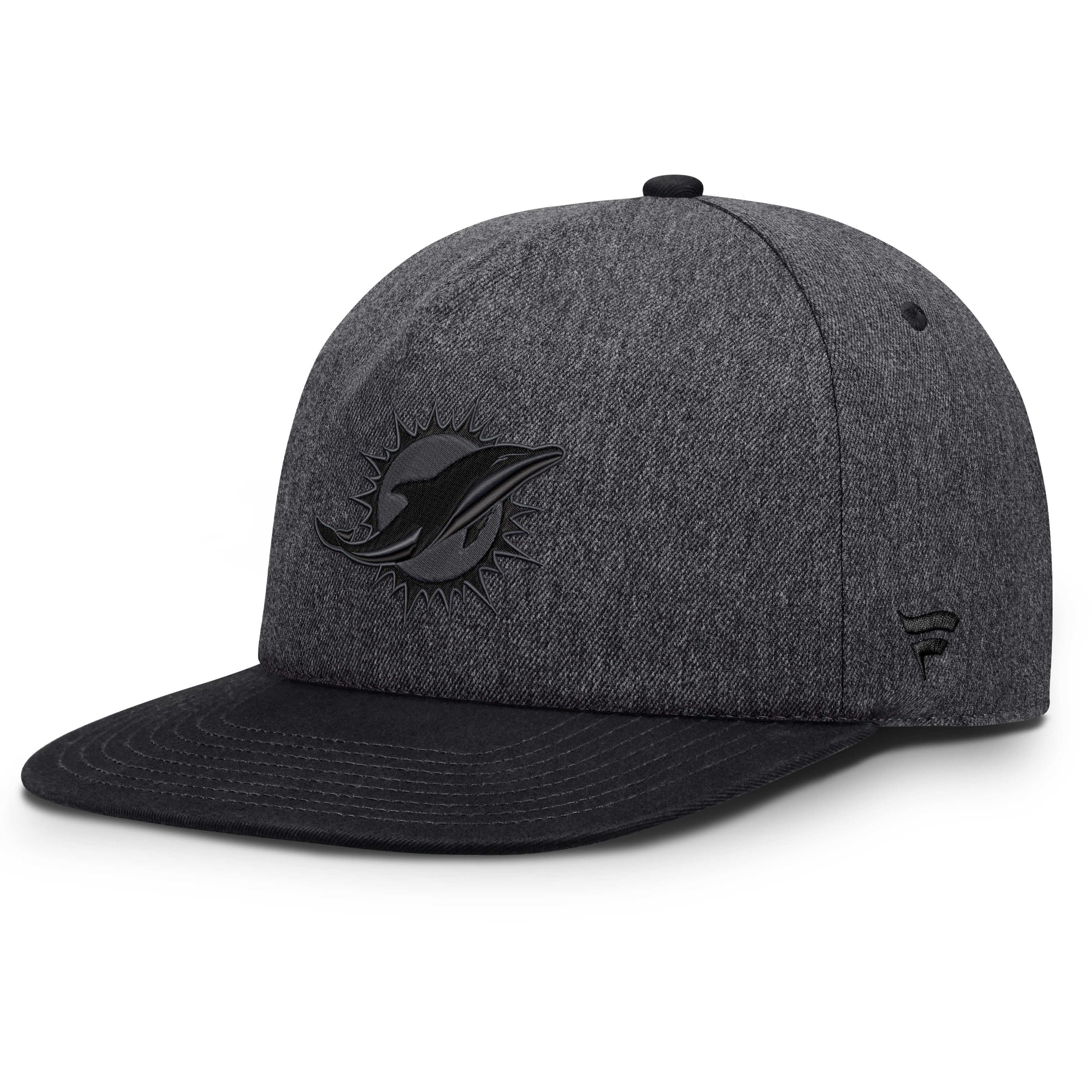 Men’s Fanatics Heather Gray/Charcoal Miami Dolphins Clear Away Golfer Adjustable Hat Men’s Fanatics Heather Gray/Charcoal Miami Dolphins Clear Away Golfer Adjustable Hat